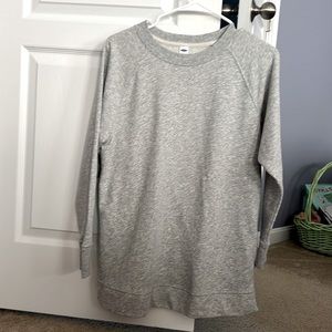 Gray crewneck